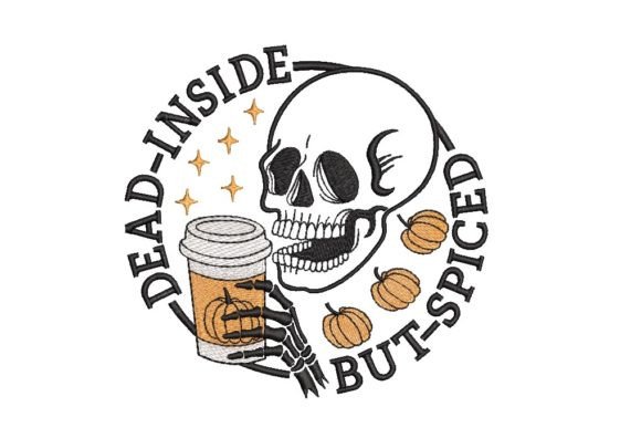 Dead Inside but Spiced Embroidery Review