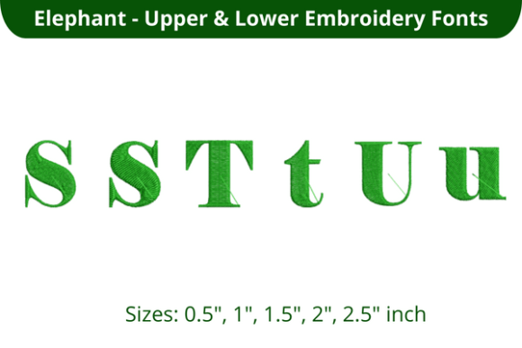 Elephant Font STU