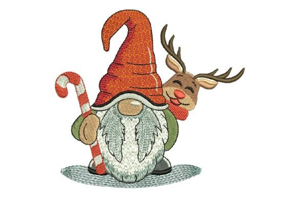 Gnome with Deer
