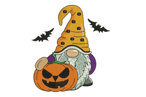 Gnome with Pumpkin