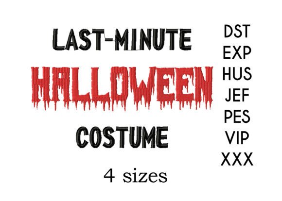 Last Minute Halloween Costume