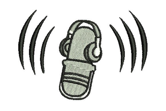 Radio Broadcasting Mic Embroidery Review