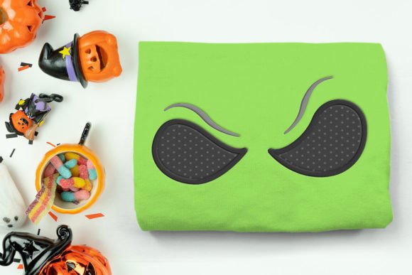 Scary Eyes Applique