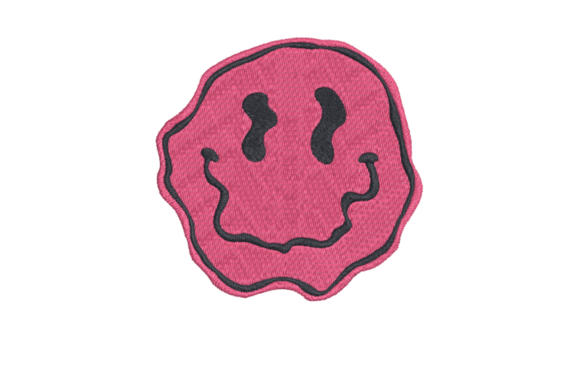Trippy Retro Smiley Face Embroidery Review