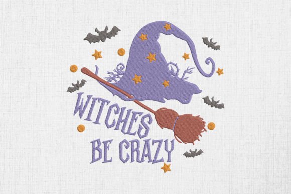 Witches Be Crazy Embroidery Review